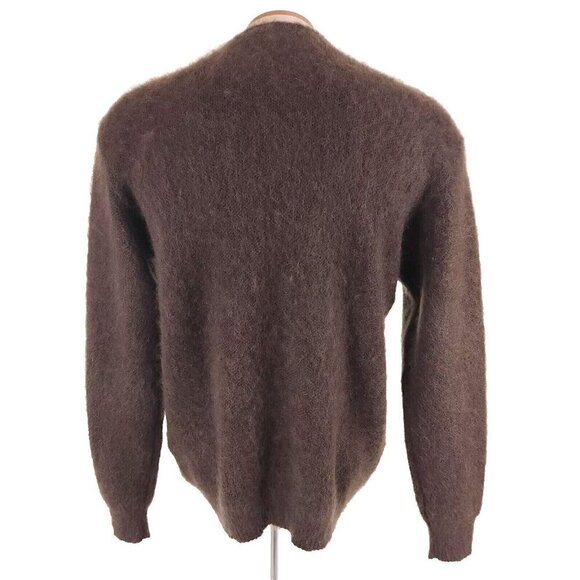 Needles Mohair Cardigan in Charcoal Brown S Mens New Defect Made in Japan LQ276 - Picture 10 of 16